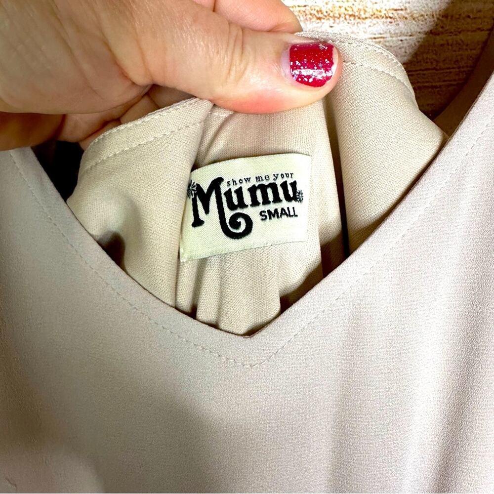Show Me Your Mumu Maxi Kendall Dress - NEUTRAL BEIGE - Picture 9 of 15